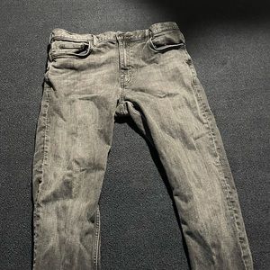 H&M faded skinny jeans
